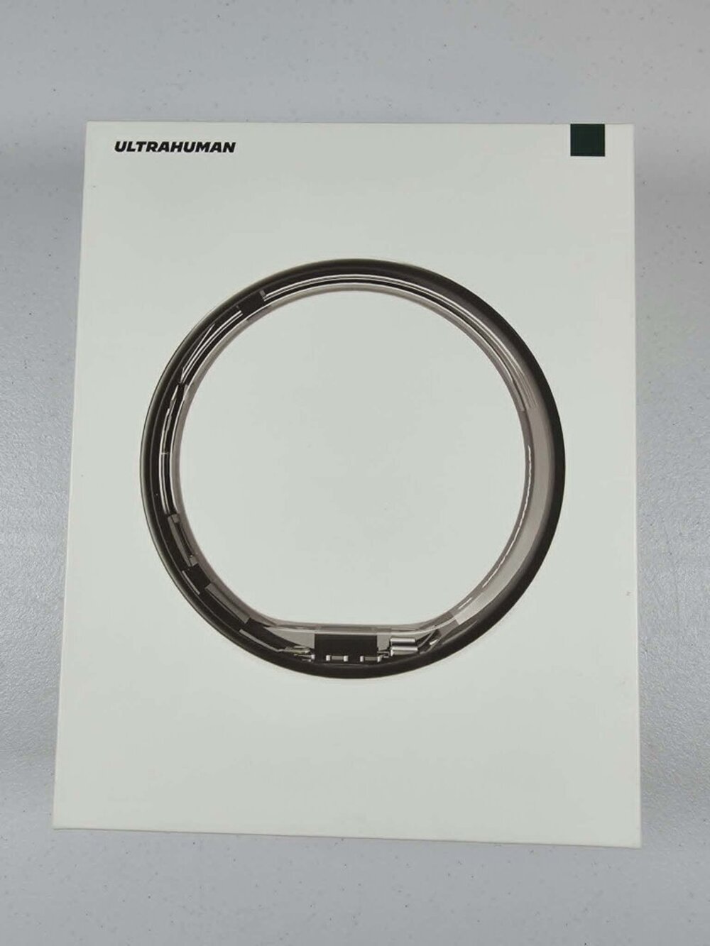 ULTRA HUMAN AIR SMART RING HEALTH MONITOR AIR SILVER SIZE 9 NEW OPEN BOX - WORKS